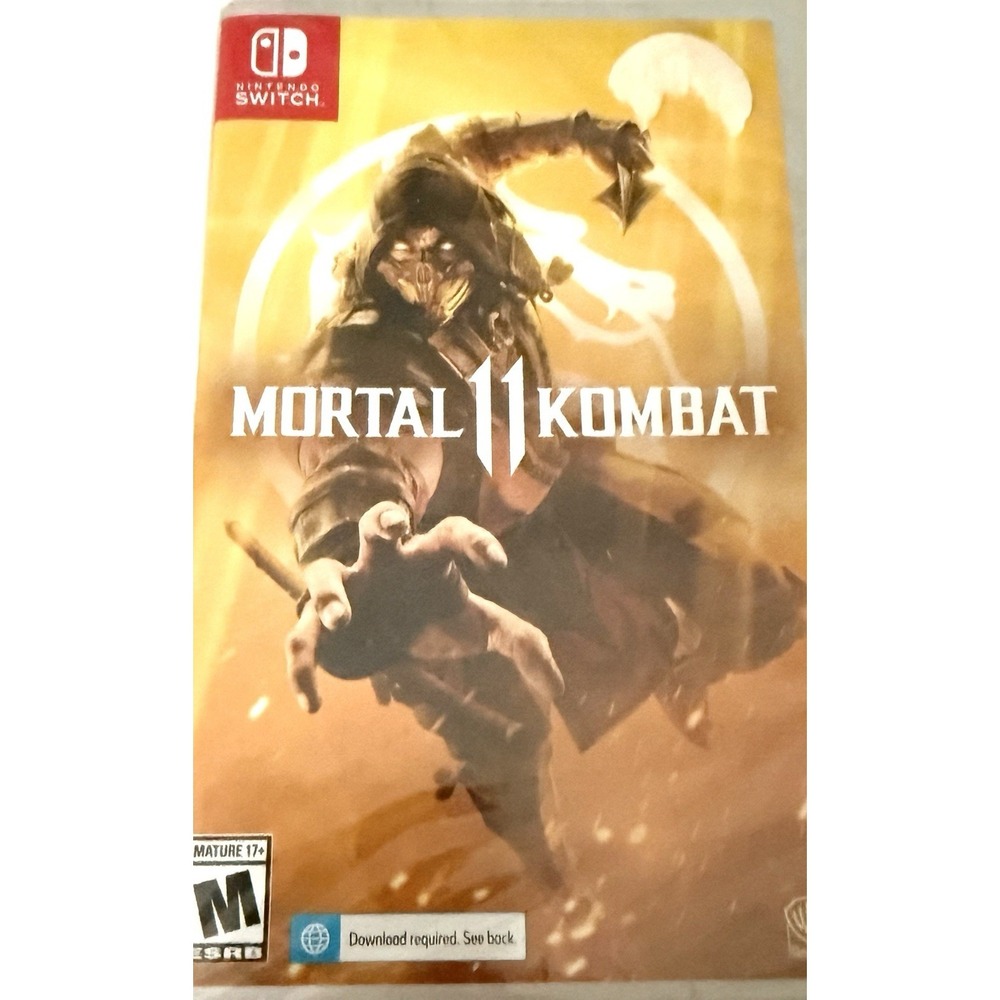 Mortal Kombat 11 Nintendo Switch Brand New Sealed Fighting Game MK11 2019 WB